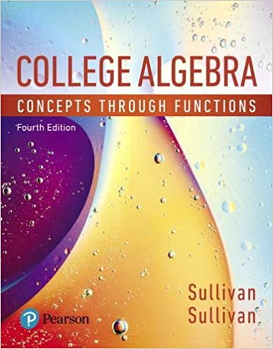 College Algebra: Concepts Through Functions (4th Edition) - Image pdf with ocr